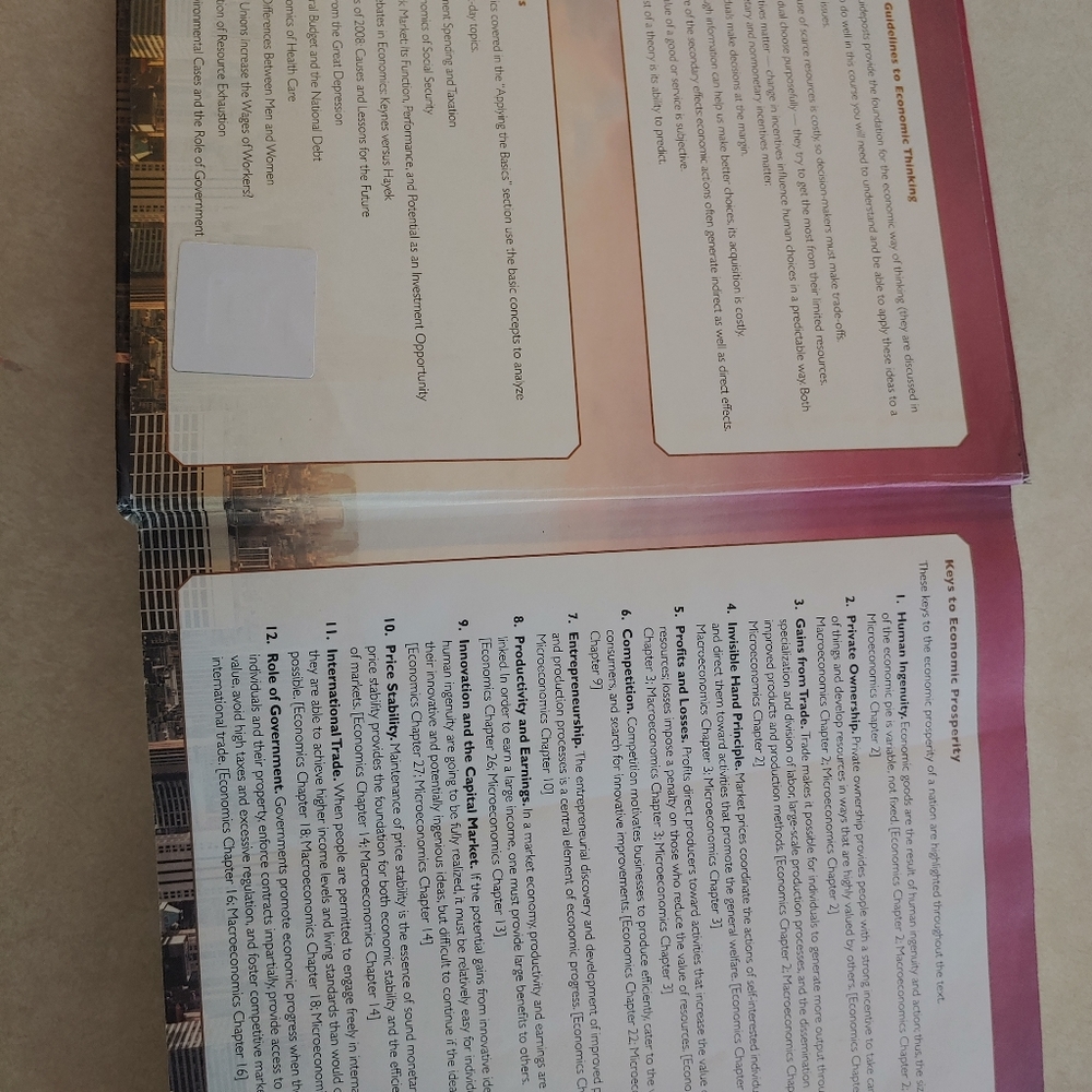 Used Economics Book - Picture 4 of 4